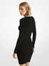 Ribbed Stretch Knit Cutout Dress michael kors ribbed stretch knit cutout dress