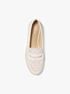 Lennon Leather and Signature Logo Espadrille michael kors lennon leather and signature logo espadrille