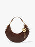 michael kors koa medium signature logo shoulder bag