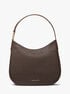 michael kors kensington large signature logo hobo shoulder bag
