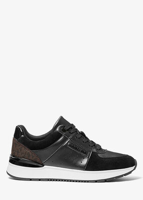 michael kors artis mixed media trainer