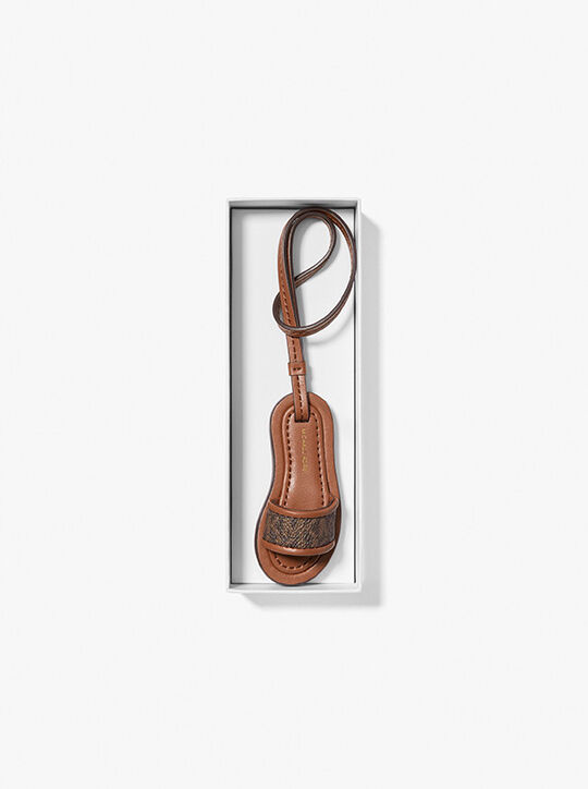 Signature Logo Slide Bag Charm michael kors signature logo slide bag charm