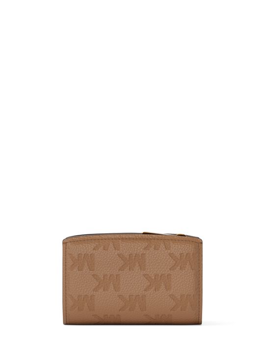 Bryant Medium Logo-Embossed Leather Wallet michael kors bryant medium logo embossed leather wallet