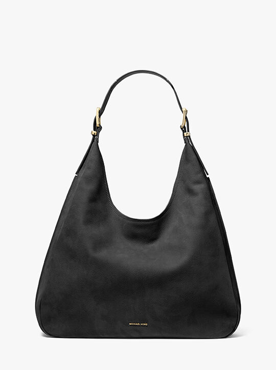 Nolita Large Nubuck Hobo Shoulder Bag michael kors nolita large nubuck hobo shoulder bag