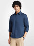 michael kors pin dot stretch cotton shirt