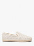 michael kors hastings signature logo slip on espadrille
