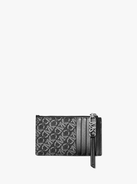 Empire Small Metallic Card Case michael kors empire small metallic card case