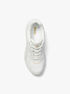 michael kors sami mesh and leather trainer