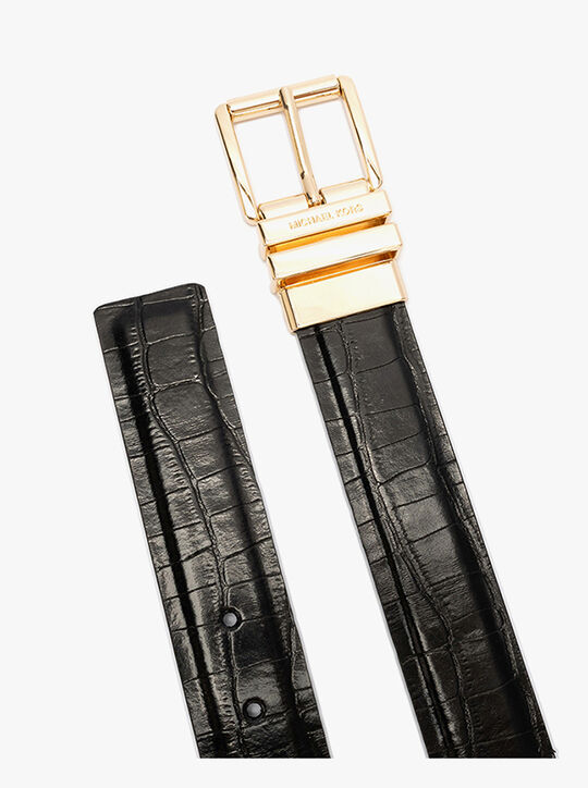 michael kors reversible belt