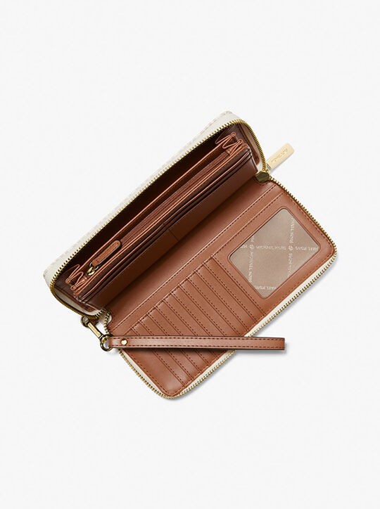 michael kors حقيبة معصم جيت سيت ترافل كونتيننتال كبيرة الحجم