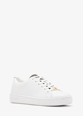 michael kors keaton leather and logo sneaker