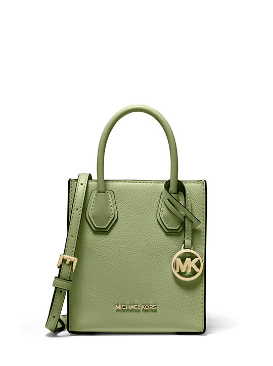 Mercer Extra-Small Pebbled Leather Crossbody Bag michael kors mercer extra small pebbled leather crossbody bag