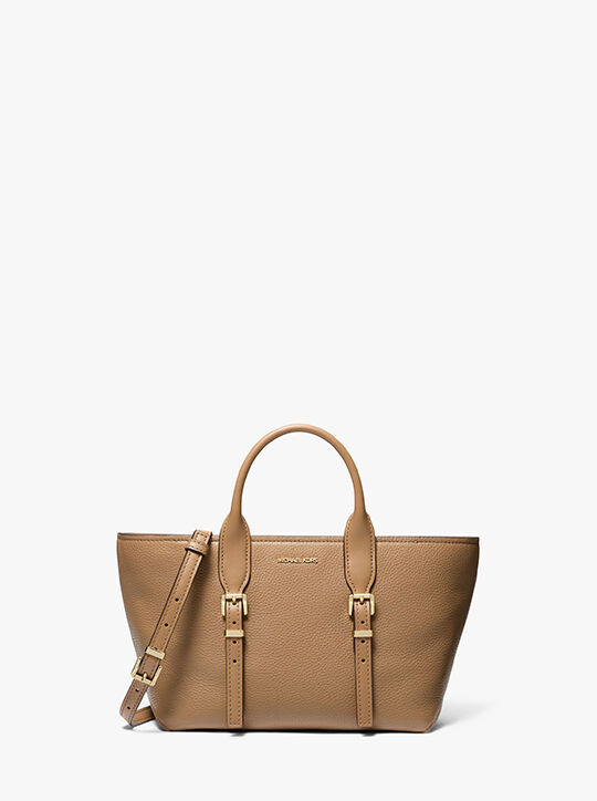 michael kors moore small pebbled leather satchel