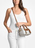 Jet Set Travel Extra-Small Signature Logo Duffel Crossbody Bag michael kors jet set travel extra small signature logo duffel crossbody bag