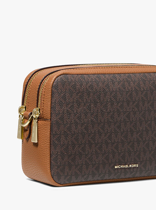 Bryant Medium Signature Logo Camera Crossbody Bag michael kors bryant medium signature logo camera crossbody bag
