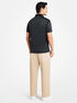 michael kors embroidered logo polo shirt