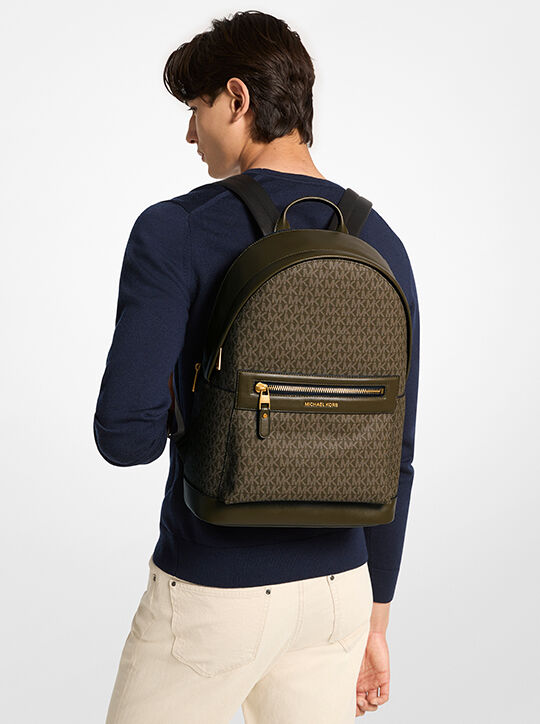 Jet Set Signature Logo Backpack michael kors jet set signature logo backpack