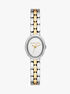 Maude Two-Tone Watch michael kors maude two tone watch