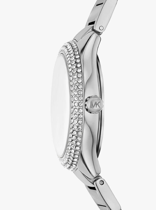 michael kors ساعة سيلفيا بثلاث عقارب