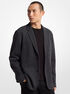 Double Face Cotton Blend Blazer michael kors double face cotton blend blazer