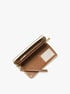 michael kors large logo continental wallet