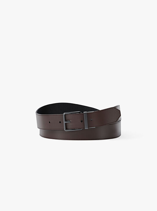 michael kors leather belt