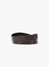 michael kors leather belt