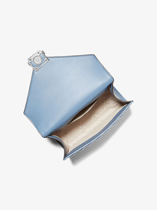 michael kors حقيبة كتف ويتني مبطنة متوسطة الحجم