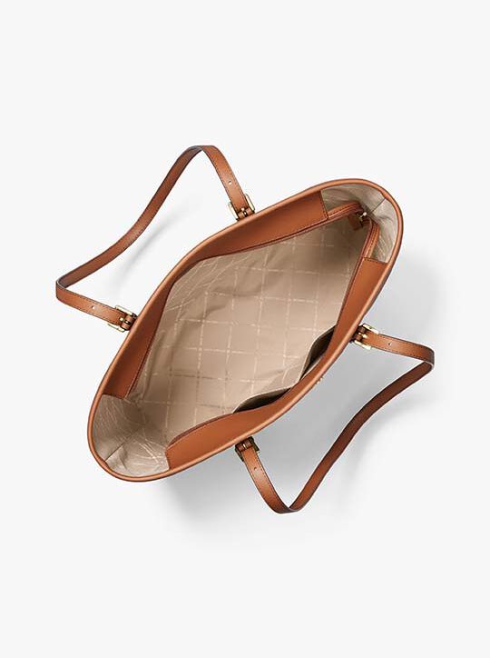 michael kors حقيبة حمل جيت سيت كبيرة بشعار الماركة