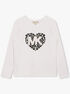 Heart Logo Stretch Cotton Long-Sleeve T-Shirt michael kors heart logo stretch cotton long sleeve t shirt