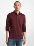 Cotton Long-Sleeve Polo Shirt michael kors cotton long sleeve polo shirt
