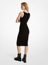 Ribbed Stretch Knit Midi Tank Dress michael kors ribbed stretch knit midi tank dress
