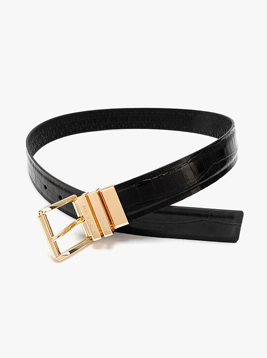 michael kors reversible belt