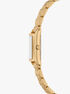 Michael Kors Essex Three-Hand Gold-Tone Stainless Steel Watch michael kors essex three hand gold tone stainless steel watch