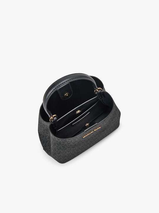 Pratt Small Signature Logo Shoulder Bag michael kors pratt small signature logo shoulder bag