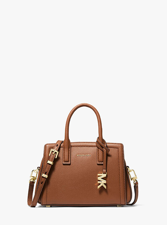 michael kors laila extra small leather crossbody bag