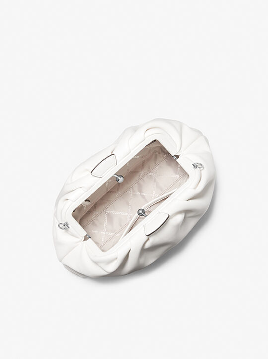 michael kors حقيبة كروس نولا صغيرة من الجلد الصناعي