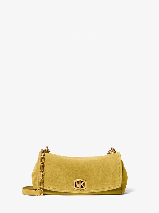 Bryant Small Suede Convertible Shoulder Bag michael kors bryant small suede convertible shoulder bag