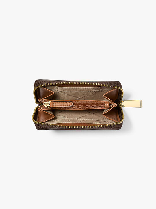 michael kors حافظة بطاقات جيت سيت صغيرة بسحاب