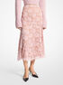 Crushed Floral Lace Skirt michael kors crushed floral lace skirt