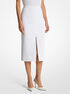michael kors double crepe sabl  pencil skirt