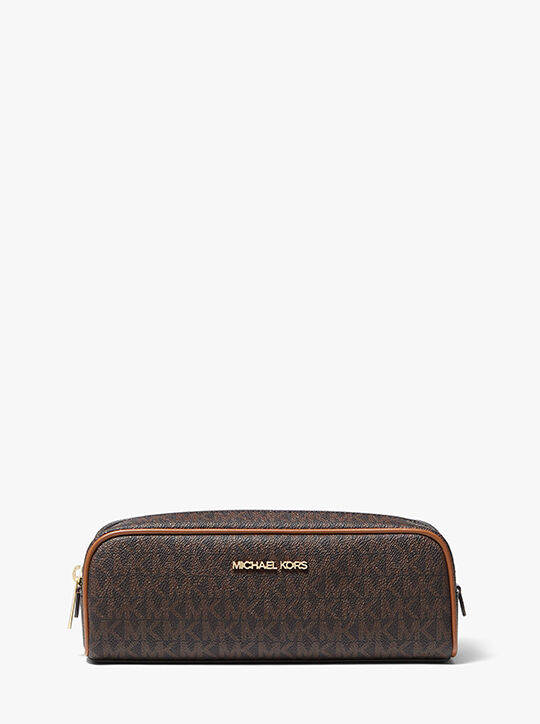 Signature Logo Pencil Case michael kors signature logo pencil case