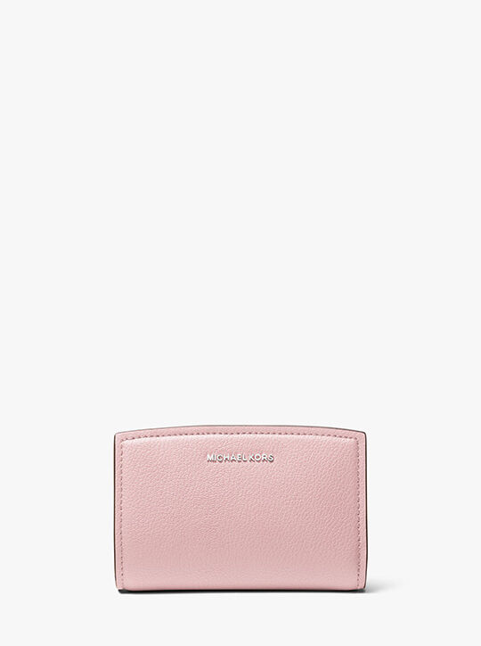 michael kors bryant medium pebbled leather wallet