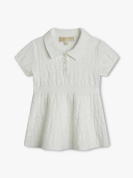 KORS Cotton Terry Blend Polo Dress michael kors kors cotton terry blend polo dress