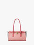 Hamilton Moderne Small Color-Blocked Leather Satchel michael kors hamilton moderne small color blocked leather satchel