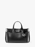 Carson Small Pebbled Leather Satchel michael kors carson small pebbled leather satchel