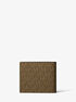 Harrison Logo Billfold Wallet With Passcase michael kors harrison logo billfold wallet with passcase