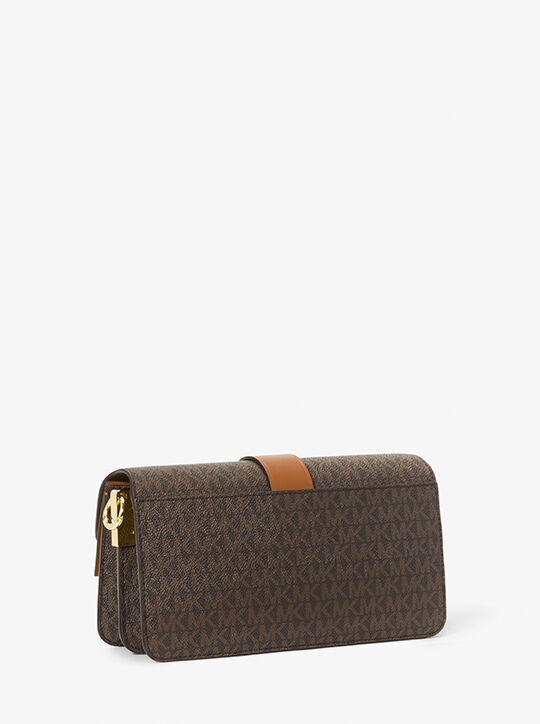 michael kors حقيبة كتف جرينتش شعار متوسطة