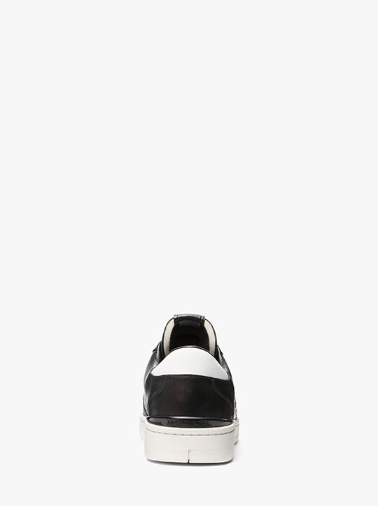 michael kors wilton grommeted leather sneaker