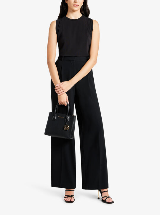 michael kors mercer medium pebbled leather crossbody bag